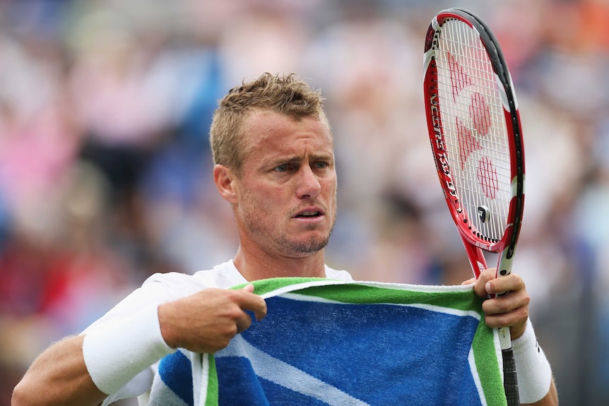 Despite Lleyton Hewitt's on court carry-on, we knew he had fight.