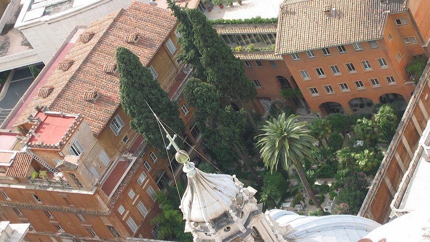 The Teutonic Cemetery in the Vatican