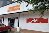 A building with the sign indoor climbing