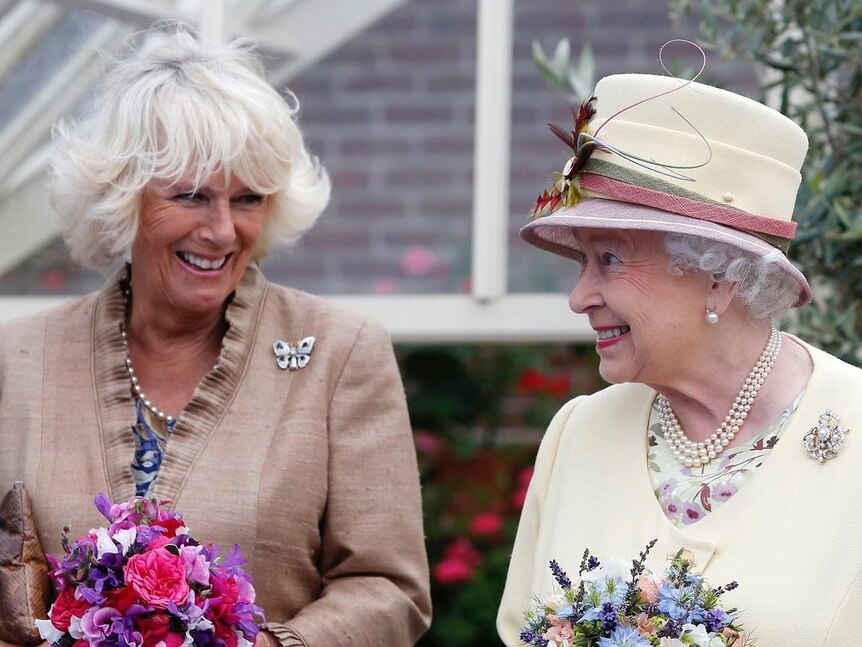 Queen Elizabeth and Camilla, Duchess of Cornwall