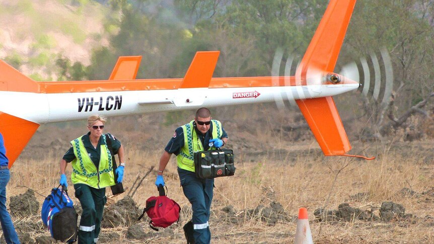 Helicopter evacuation