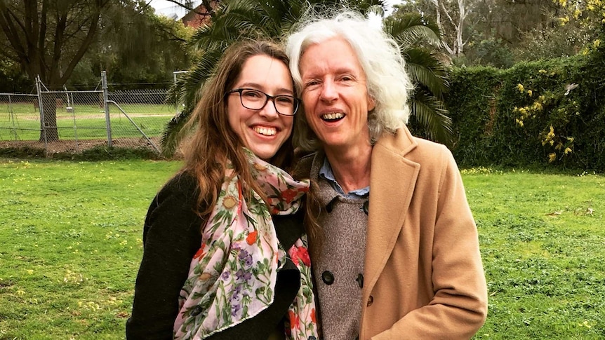 Isabelle Burke (left) and Christine O'Brien