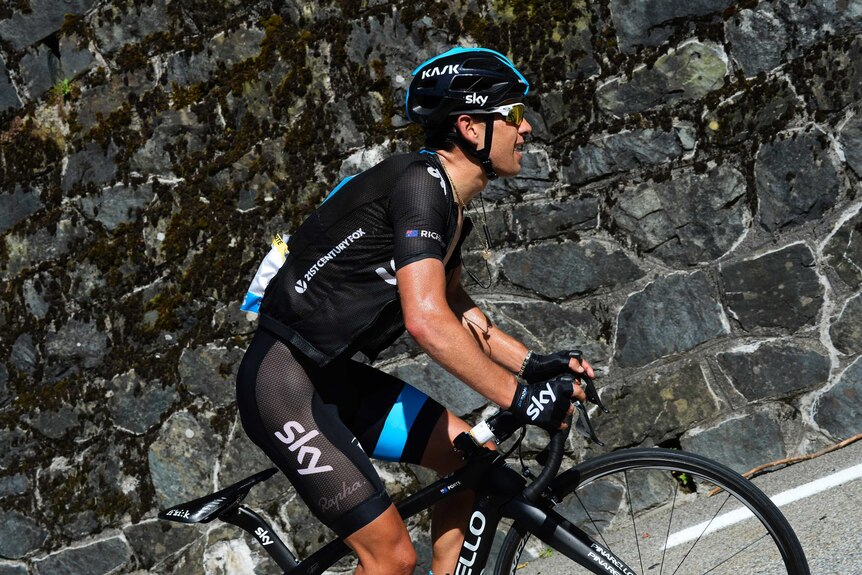 Richie Porte struggles in Tour de France 13th stage