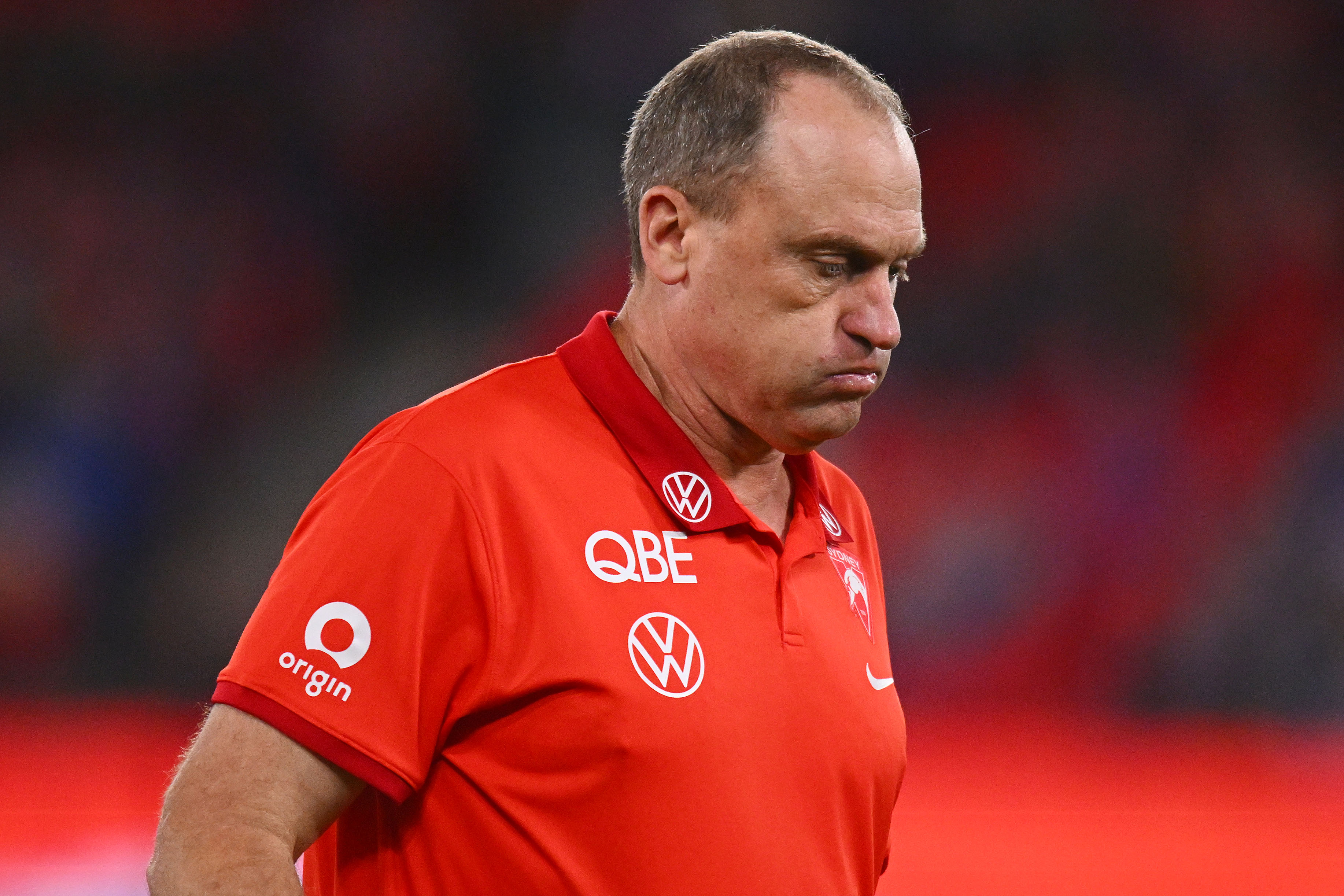Longmire reveals 'incredible deep sadness' over Swans' links to police probe