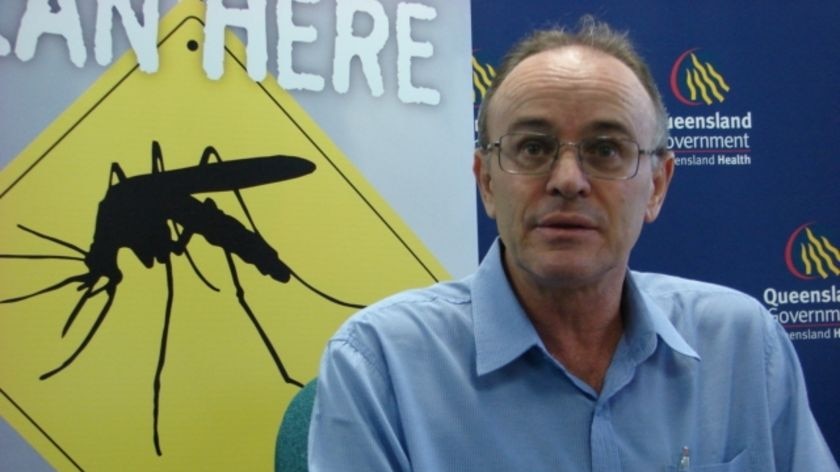 Dr Jeffrey Hanna says about half of those diagnosed with the dengue fever outbreak have been hospitalised.