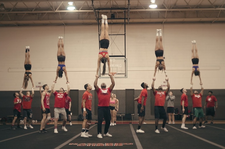 The docuseries follows the ups and downs of Navarro College's competitive cheer squad.