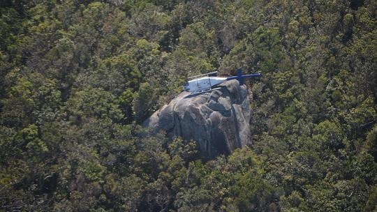 Helicopter crash on Mt Cook