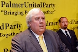 Clive Palmer and Ricky Muir