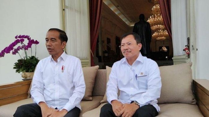Jokowi dan Terawan Umumkan Pasien Pertama