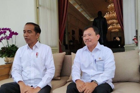 Jokowi dan Terawan Umumkan Pasien Pertama