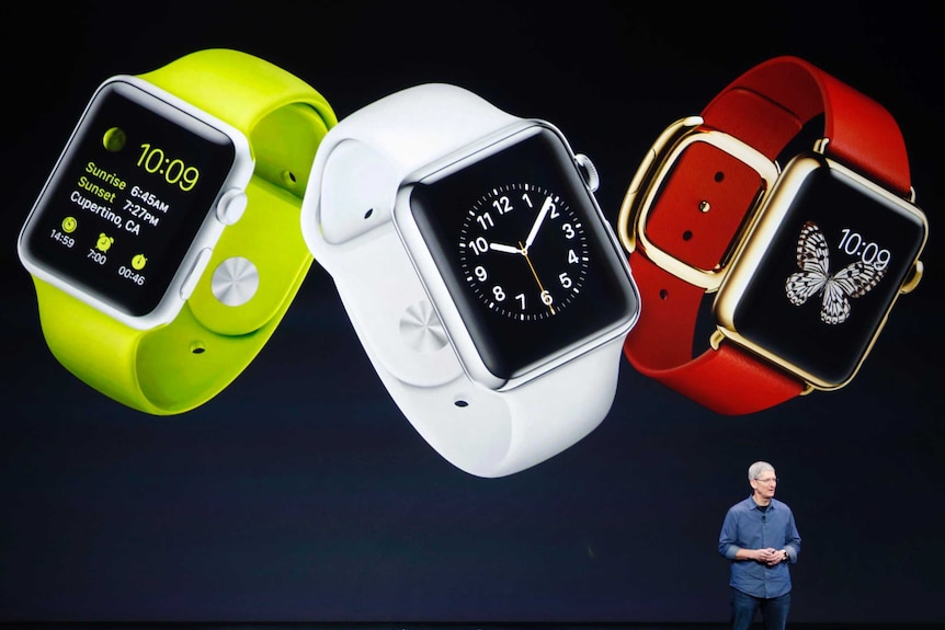 Apple unveils a smartwatch