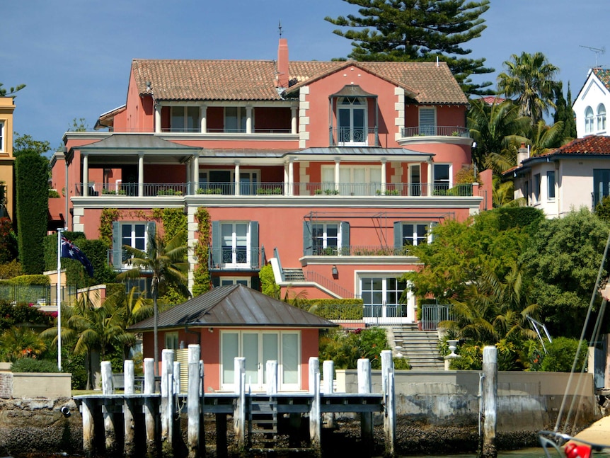 Point Piper home of Malcolm Turnbull