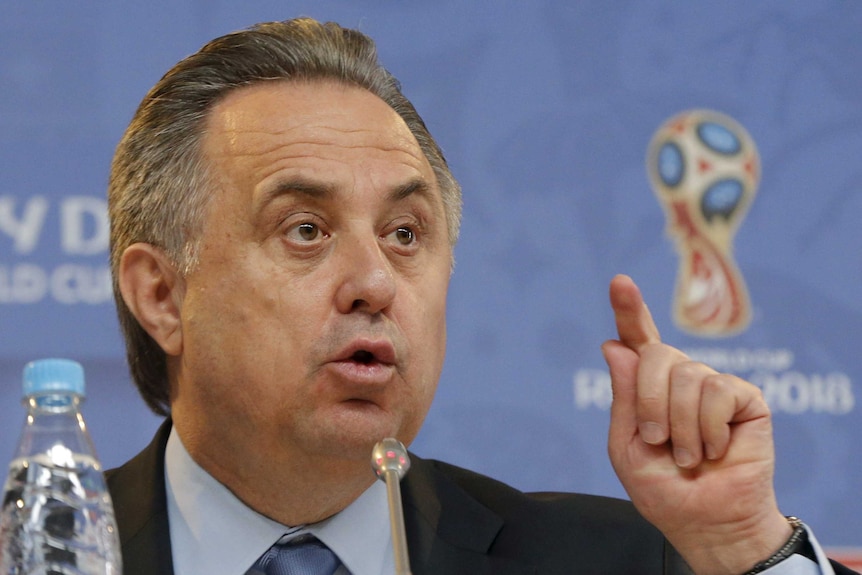 Russian sports minister Vitaly Mutko