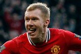 Paul Scholes marked his Premier League return from retirement with the opener against Bolton.