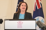 Queensland Premier Annastacia Palaszczuk  giving COVID-19 update