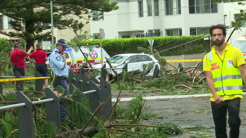 'Never seen anything like it': One dead, two people seriously injured after severe storm hits Sydney's northern beaches