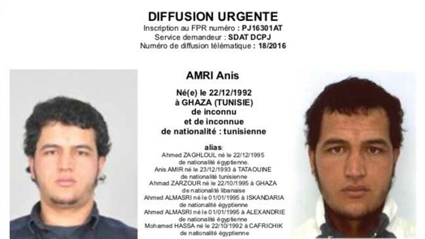 Anis Amri lived under at least 14 names