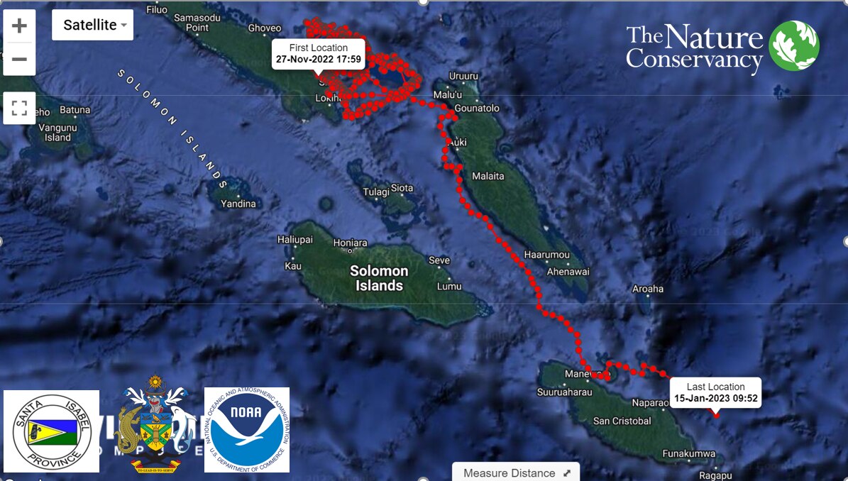 tracking map