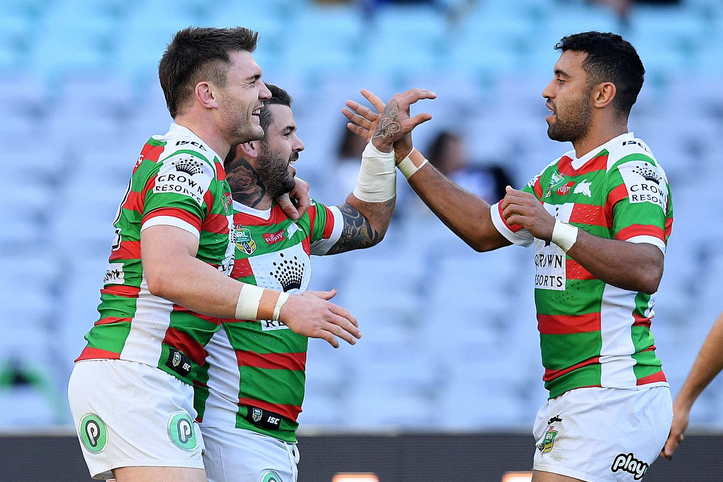 South Sydney maintains NRL winning streak, Melbourne Storm and Canberra ...