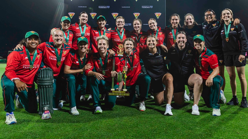 La Tasmanie remporte un troisième titre consécutif en WNCL avec une victoire de six guichets contre le Queensland en finale