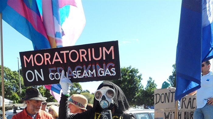 Coal seam gas protesters.