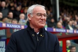 Leicester City manager Claudio Ranieri looks on prior to Premier League game with Crystal Palace.