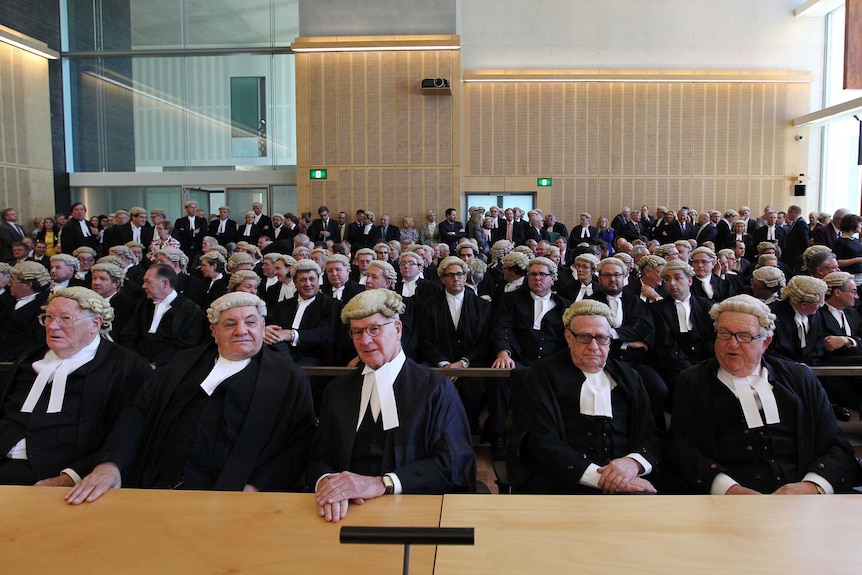 Senior members of the Queensland Bar and Bench