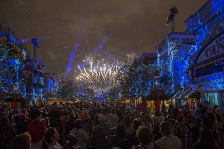 Disneyland fireworks California