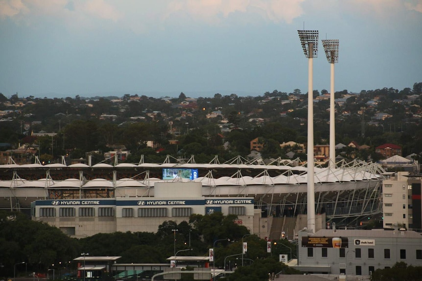 Brisbane cricket and AFL stadium The Gabba in Brisbane.