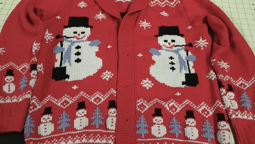 hand made christmas jumpers
