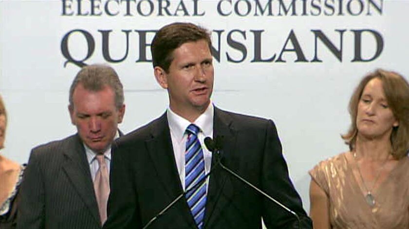 'Full credit': Mr Springborg said Ms Bligh had achieved a mandate with her election victory.