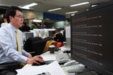 South Korean worker shuts down computer