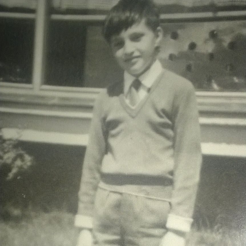 Bill Perkovic as a child.