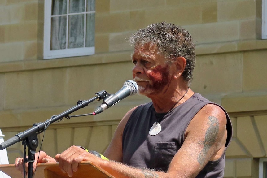 Tasmanian Aboriginal writer Jim Everett