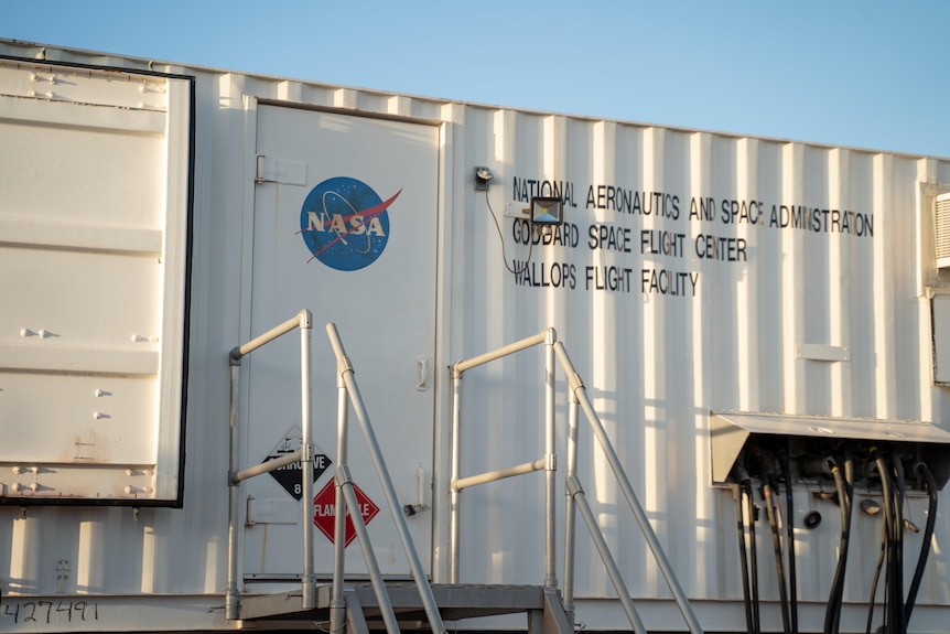 ELA Arnhem Space Centre storage container.