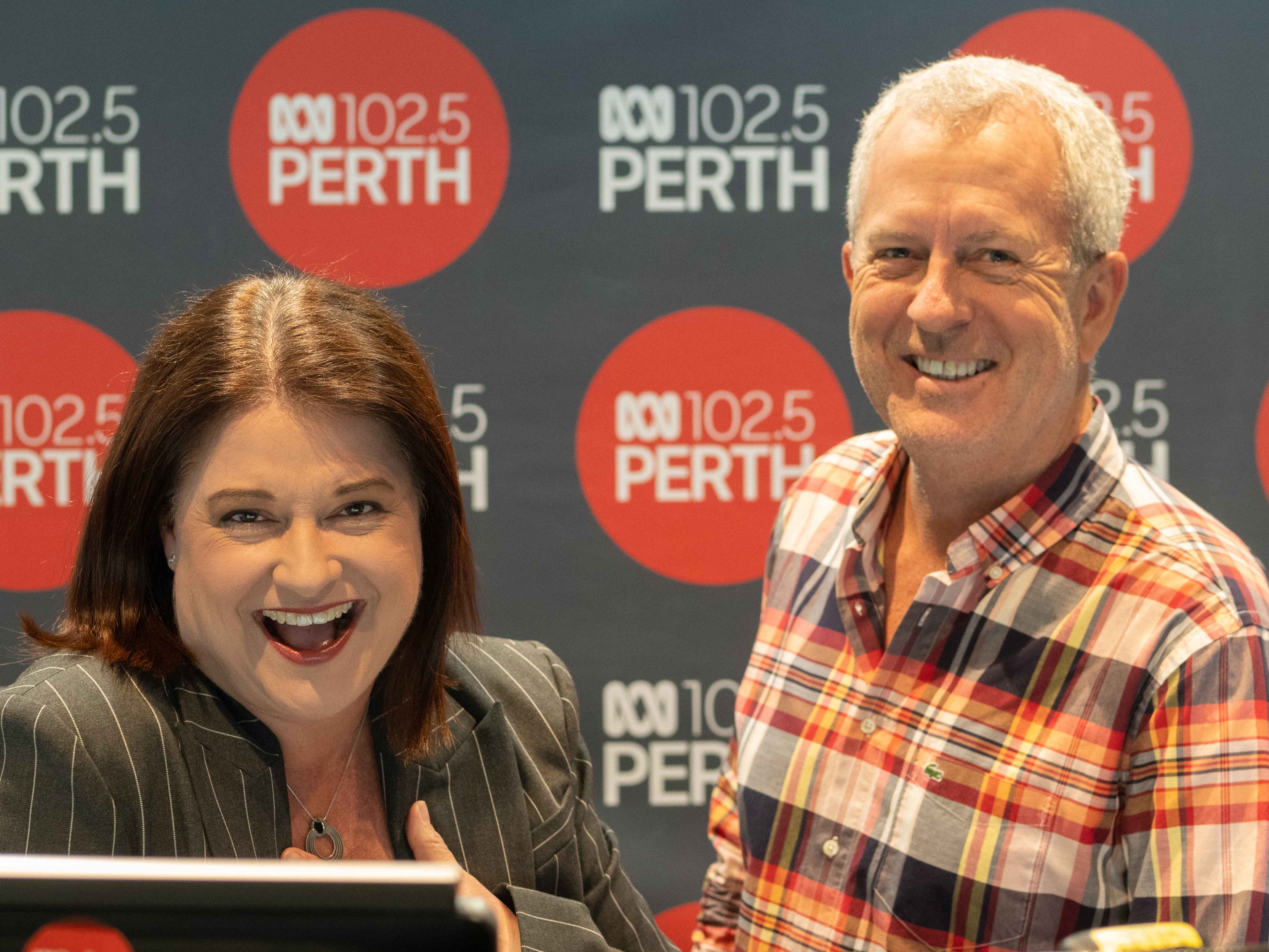 Two ABC presenters share stories of 35 years in media