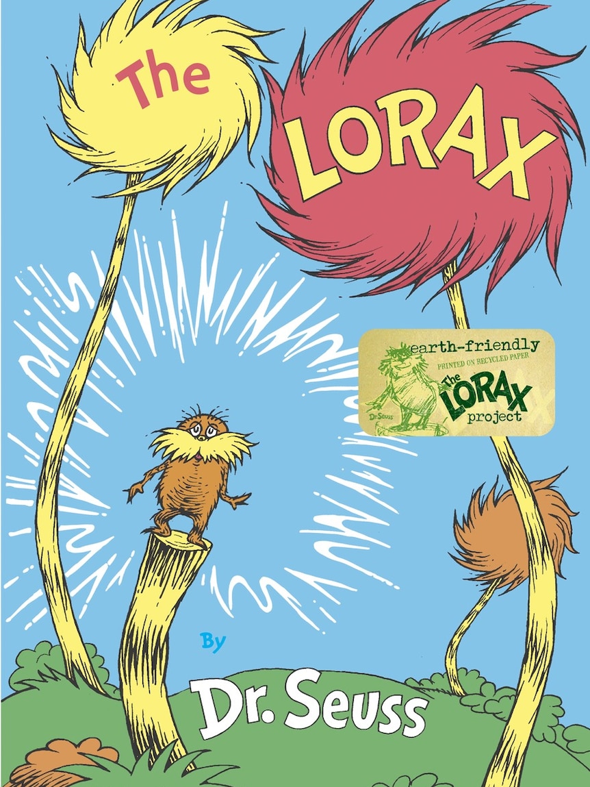 Cover of Dr Seuss book The Lorax in story about remakes of children's classics.