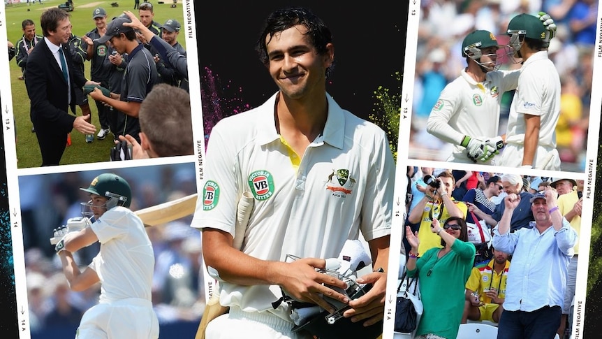 A collection of photos of Ashton Agar