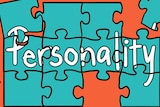 An almost-complete puzzle that reveals the word "personality".