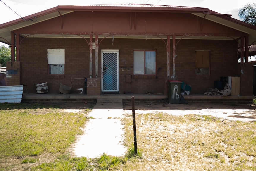 Front of a home.