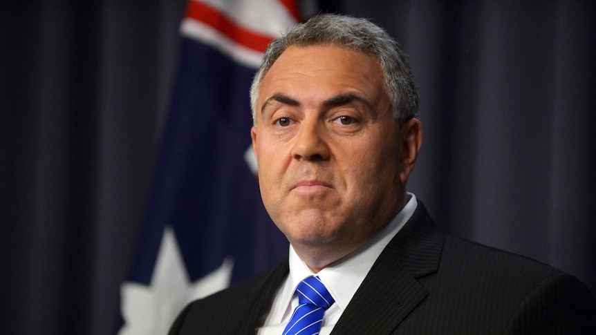 Federal Treasurer Joe Hockey