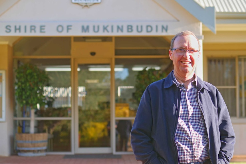 Mukinbudin shire president Gary Shadbolt