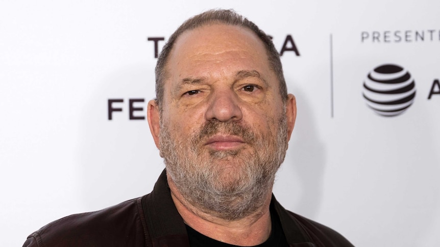 Harvey Weinstein looks scruffy as he attends the 2017 Reservoir Dogs screening in New York