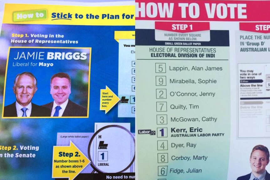 How to vote material