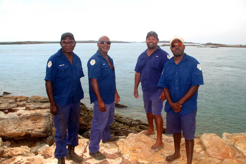 The Bardi Jawi Rangers at One Arm Point