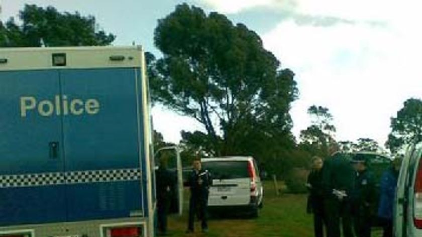 Police investigating the discovery of a badly burnt body found in a park in Laverton North.