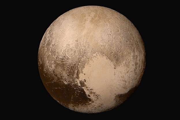Pluto from New Horizons