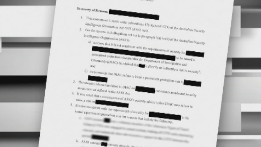 ASIO letter