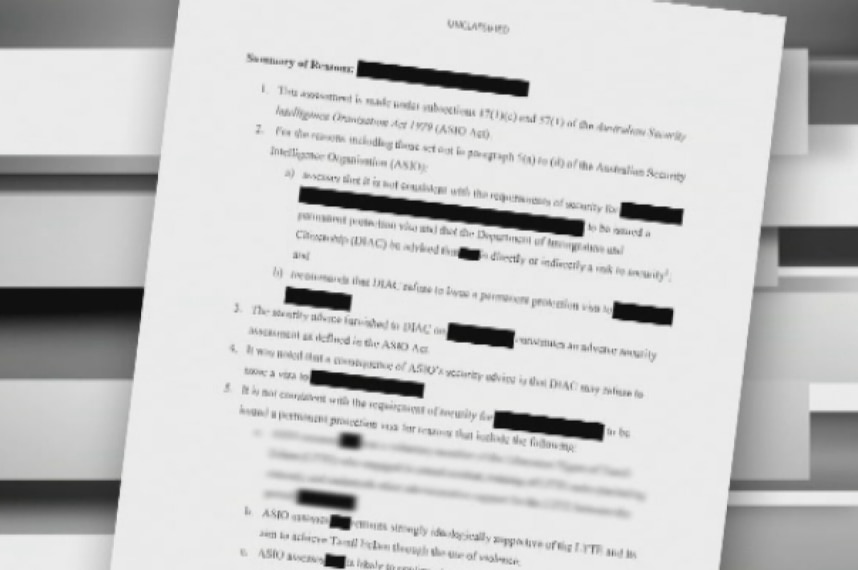 ASIO letter
