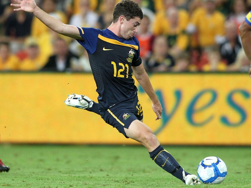 One for the future ... young Socceroo Tommy Oar